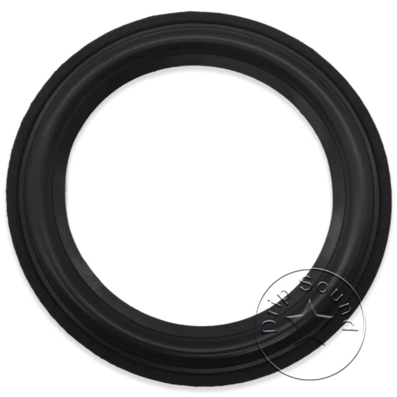 2 uds 8 "pulgadas altavoz de espuma borde doblado anillo altavoz Woofer reparación lateral envolvente círculo piezas de repuesto 193mm/7,59" # Negro