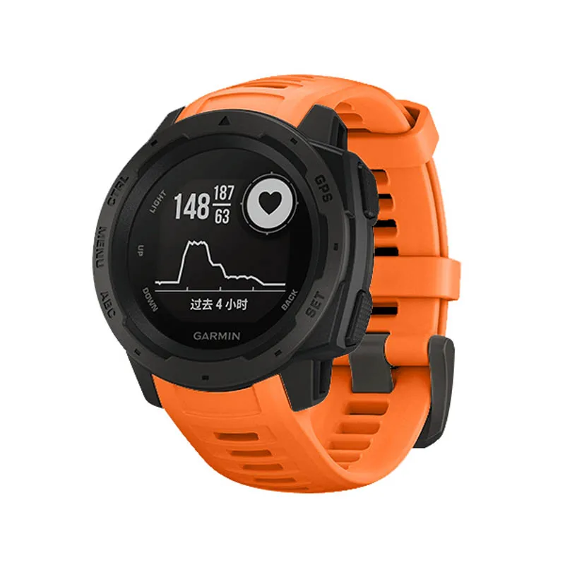 حزام ل Garmin غريزة حزام الساعات الرياضة سيليكون استبدال معصمه اللون سوار الإفراج السريع وإزالة الملحقات