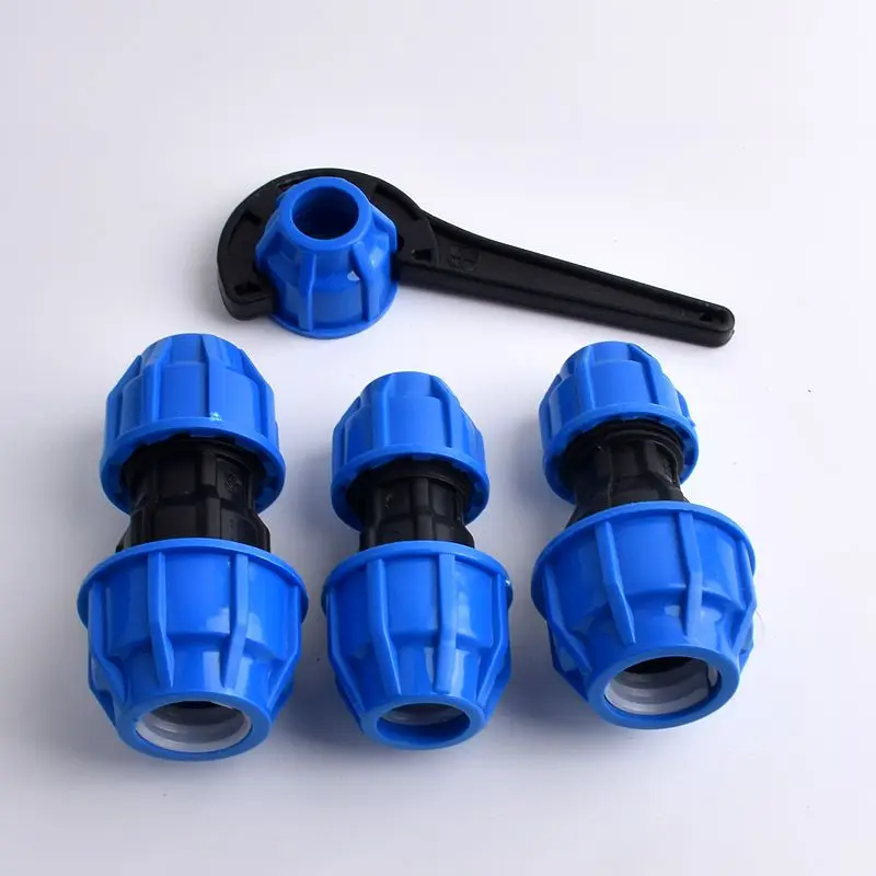 

1pc Hi-quality PPR PVC PE Reducing Direct Quick connector Plastic joint Water Pipe Connectors Garden Agricultural Accessories