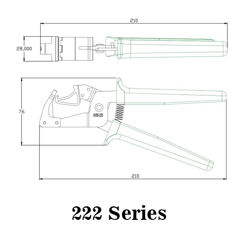 Wire Connector Special Pliers Tools 222 Wire Stripping Terminal Crimp Connector Tool Parts Multifunctional Electrician Hand Tool