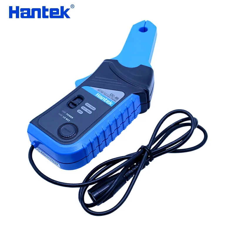 Hantek AC/DC Current Clamp current CC-65 current sensor with BNC/Banana plug 20kHz Bandwidth 1mV/10mA 20 mA ~65A