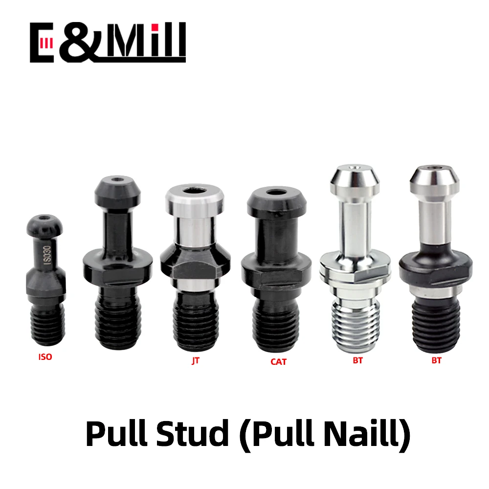 BT30 BT40 BT50 ISO20 ISO25 ISO30 SK30 SK40 CAT40 CAT50 NBT30 Śruba dociskowa CNC BT ISO SK CAT NBT Gwoździe dociskowe do uchwytu narzędziowego wrzeciona