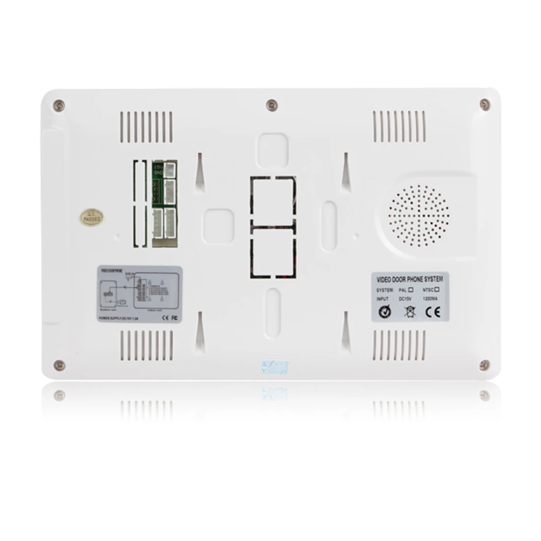 Sysd 7 Inch Monitor Video Deurbel Binnenunit 4-Core Kabel Aansluiten Op Camera