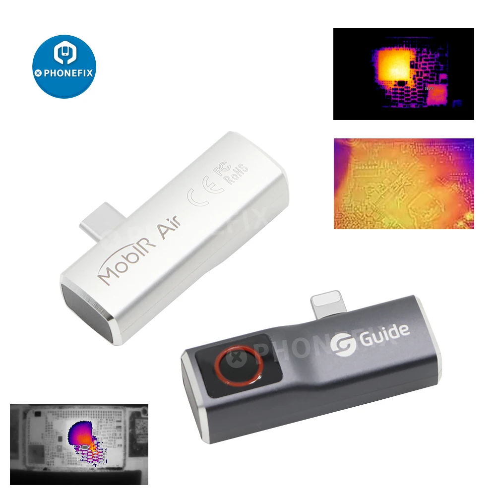 MobIR Air Thermal Imaging Camera Infrared Imager Night Vision Type-C Android / IOS Motherboard Repair Fault Diagnosis Instrument