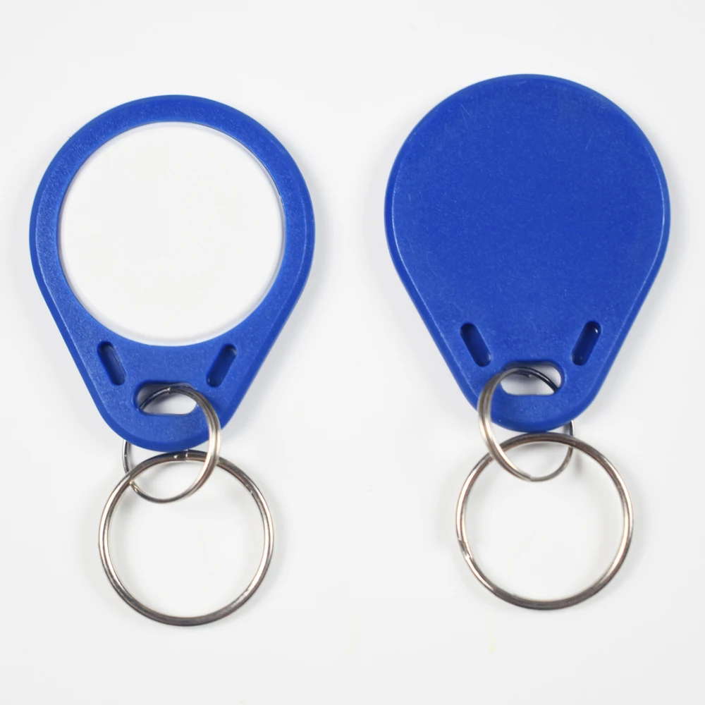 2Pcs/Lot 125Khz Proximity RFID EM4305 T5577 Read and Rewriteable Token Tag Keyfobs Keychains Access Control Smart Card