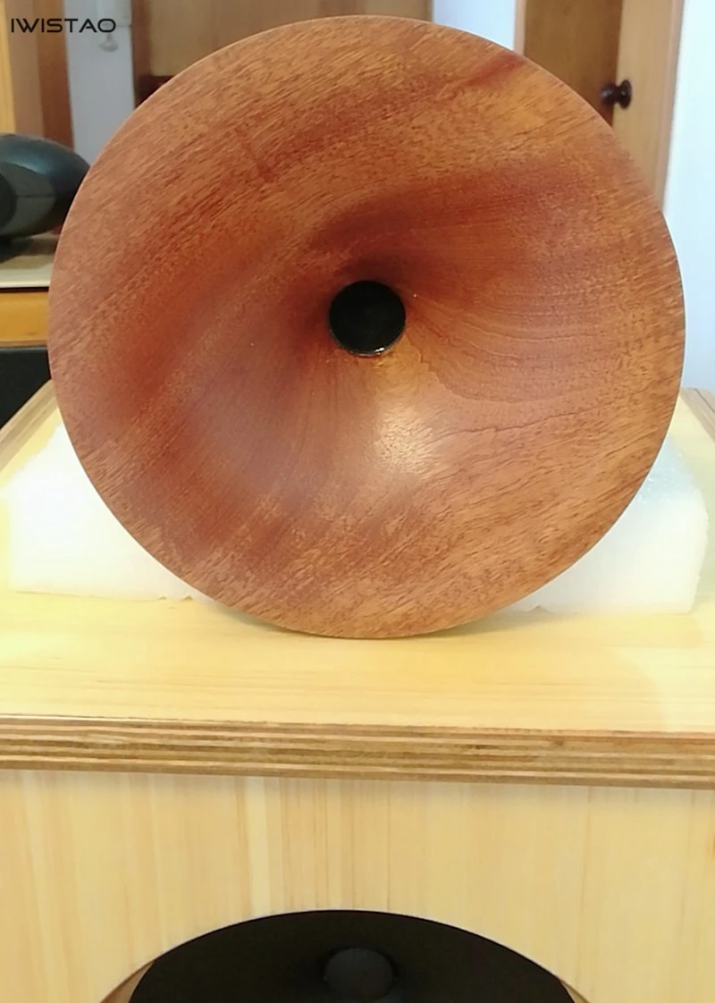 IWISTAO-bocina de madera maciza HIFI, cabeza de controlador Super Tweeter, 1 pulgada, 8 ohmios, máx. 40W, 1,2-32Khz, compensación para unidad de rango completo