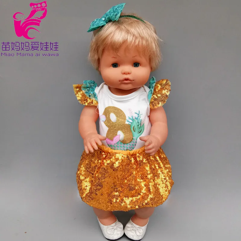 40cm Bebe Doll Clothes for 16-inch Nenuco Winter Plush Suit Ropa Y Su Hermanita Doll Rompers Accessories