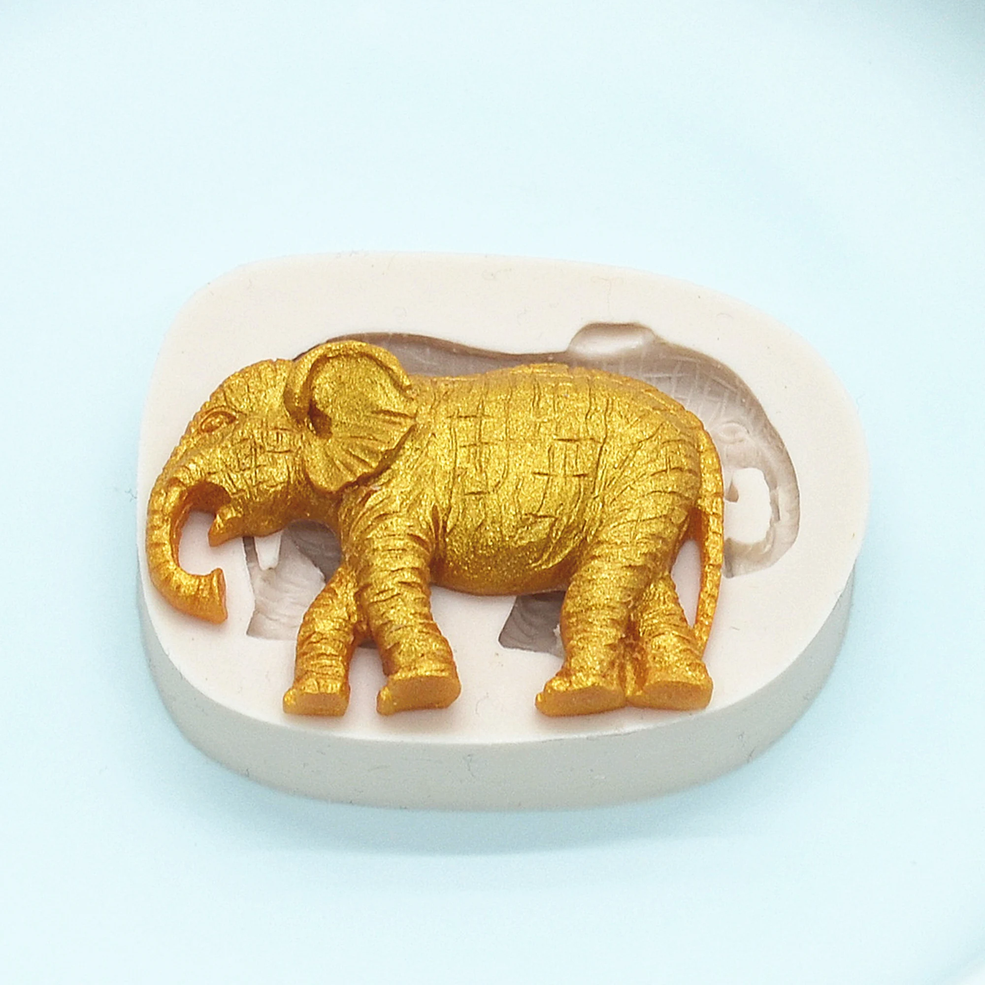 Elephant Silicone Cake Molds Kitchen Resin Baking Tools DIY Pastry Cake Fondant Moulds Dessert Chocolate Lace Decoration M1362