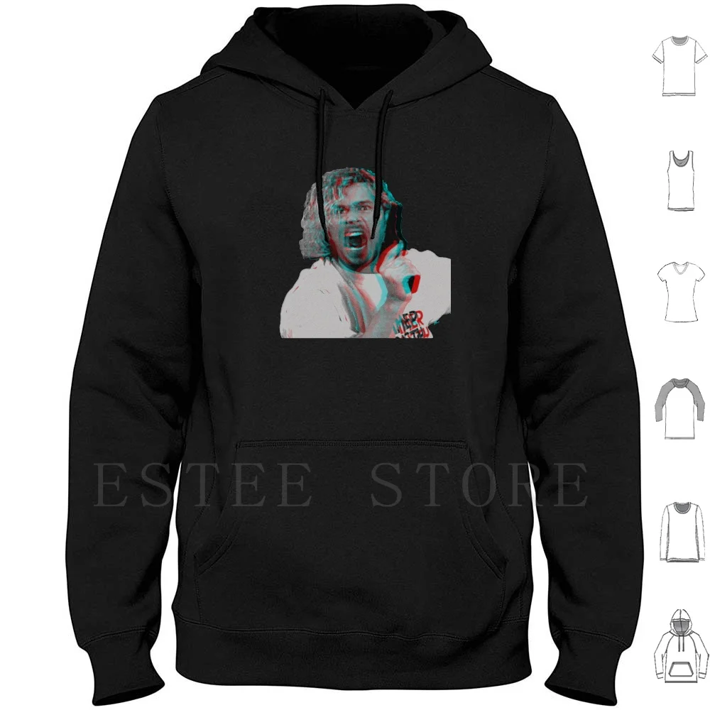 Crazy Gun Hoodies Long Sleeve Brian Pillman Stoner Famous Legend Celebrities Gun Arm Arms Face Wrestling Wrestler
