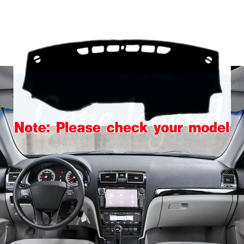 For Geely Emgrand EC8 2011 2012 2013 2014 2015 EC820 Anti-Slip Mat Dashboard Cover Pad Sunshade Dashmat Dash Car Accessories Rug