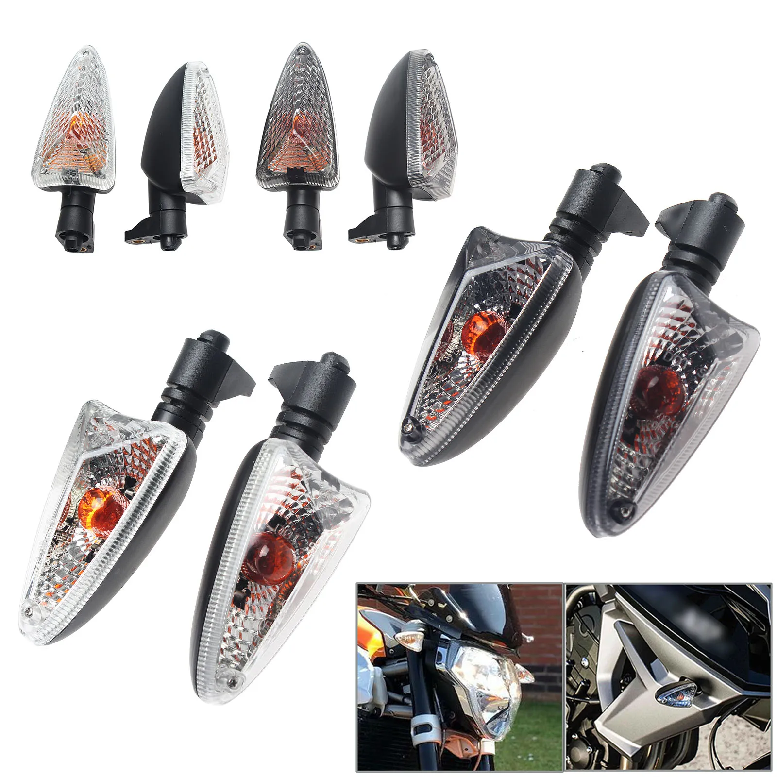 

Turn Signal LED Indicator For Triumph Speed Triple 1050 2010-2015 Daytona 675R Tiger 800 XC 11-15 Motorcycle Blinker Light