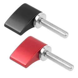 2Pcs M4 M5 M6 Thread Bolt Aluminium Alloy L-type Head Hand Tighten Screw Clamping Knob Manual Handle Screw for Gopro Insta360