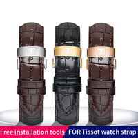 Leather strap FOR Tissot Le Locle T41 T006 PRC200 Watch Strap Wrist Belt Watch Bracelet 1853 Watchband Men 19MM 20MM 21MM 22MM