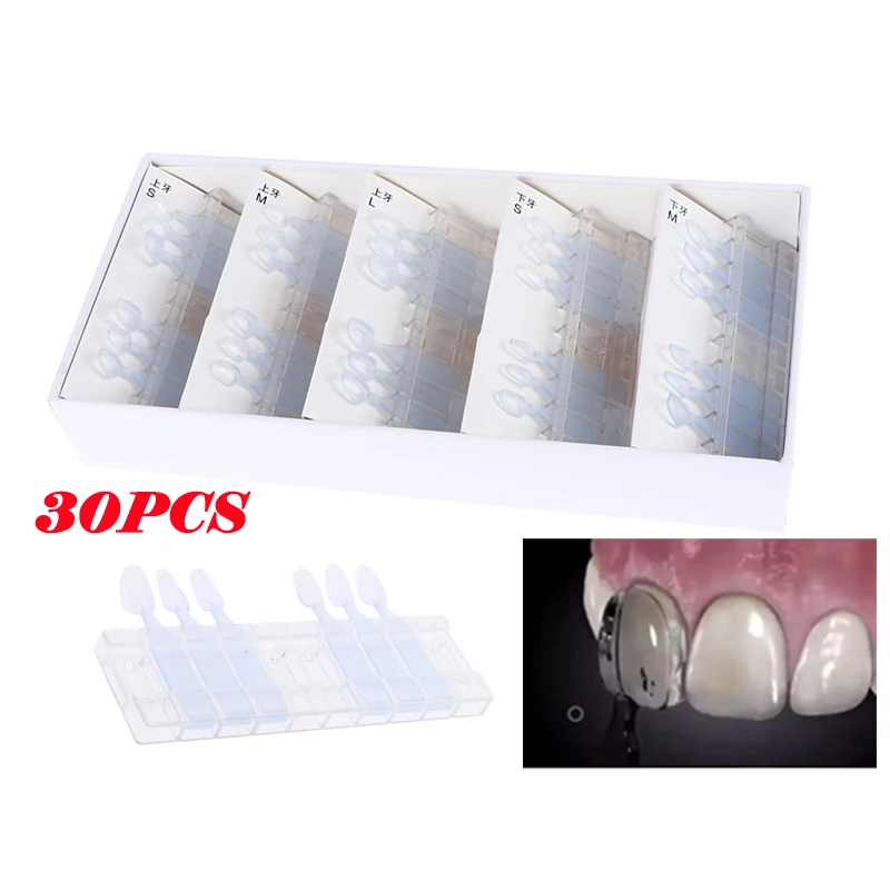 Dental Mould Composite Resin Light Cure Filling Teeth Orthodontic Material Anterior Front Veneers Tooth Whitening Tool