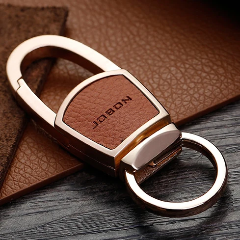 Jobon Fashion Car Keychain Women Men Luxury Keychains Custom Lettering for Key Ring Holder Bag Pendant Best Gift for Jewelry