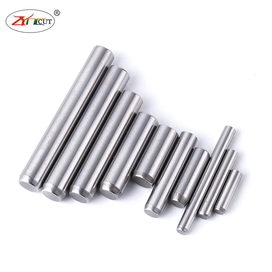 Dia 2 3 4 5 6 7 8 9 10mm Bearing steel Cylindrical pin locating pin needle roller fixed cylindrical pin roller tapered roller