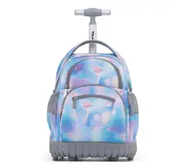 16 Inch School Rolling backpack School Trolley Bags travel trolley backpack for boys Children school wheeled backpack for girl