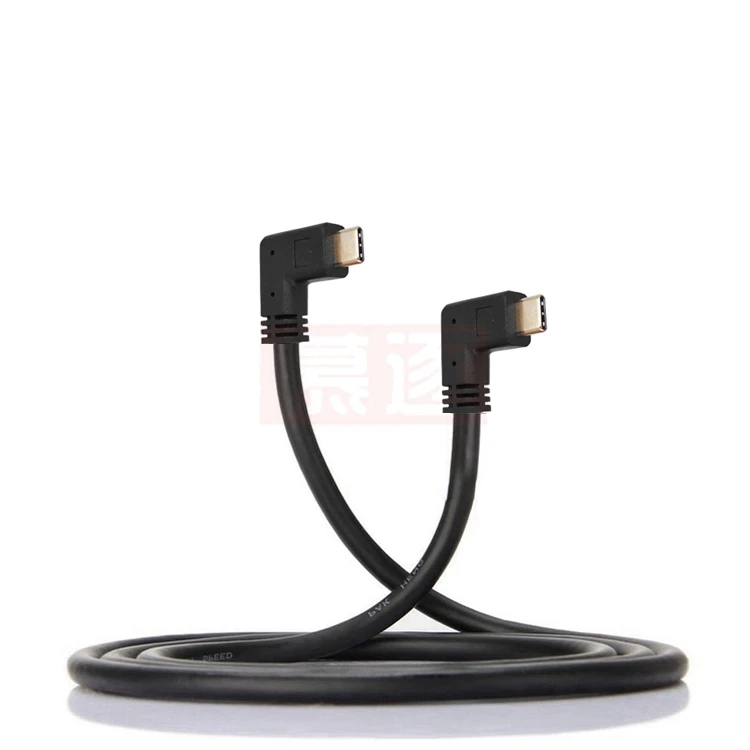 Daten Kabel Extender Schwarz Teile Telefon Ersatz Typ C Stecker Auf Männliche TPE USB 3,1 Verlängerung 10 Gb/s 1ft 2ft 3,3 ft 6f