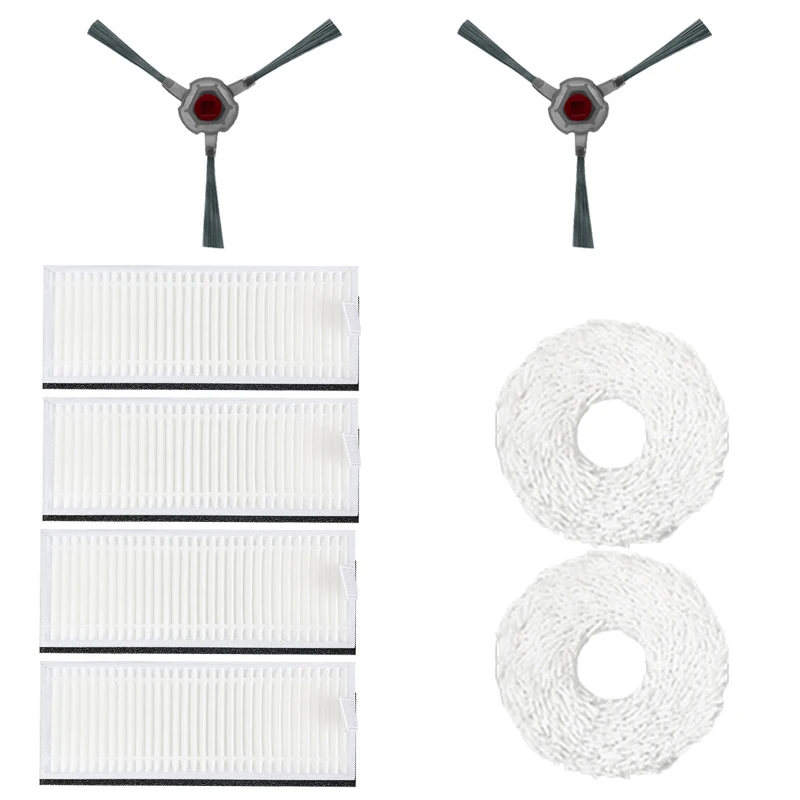 Seite Pinsel HEPA-Filter Mops Für ECOVACS Deebot N9 + Zubehör Roboter-staubsauger Ersatz