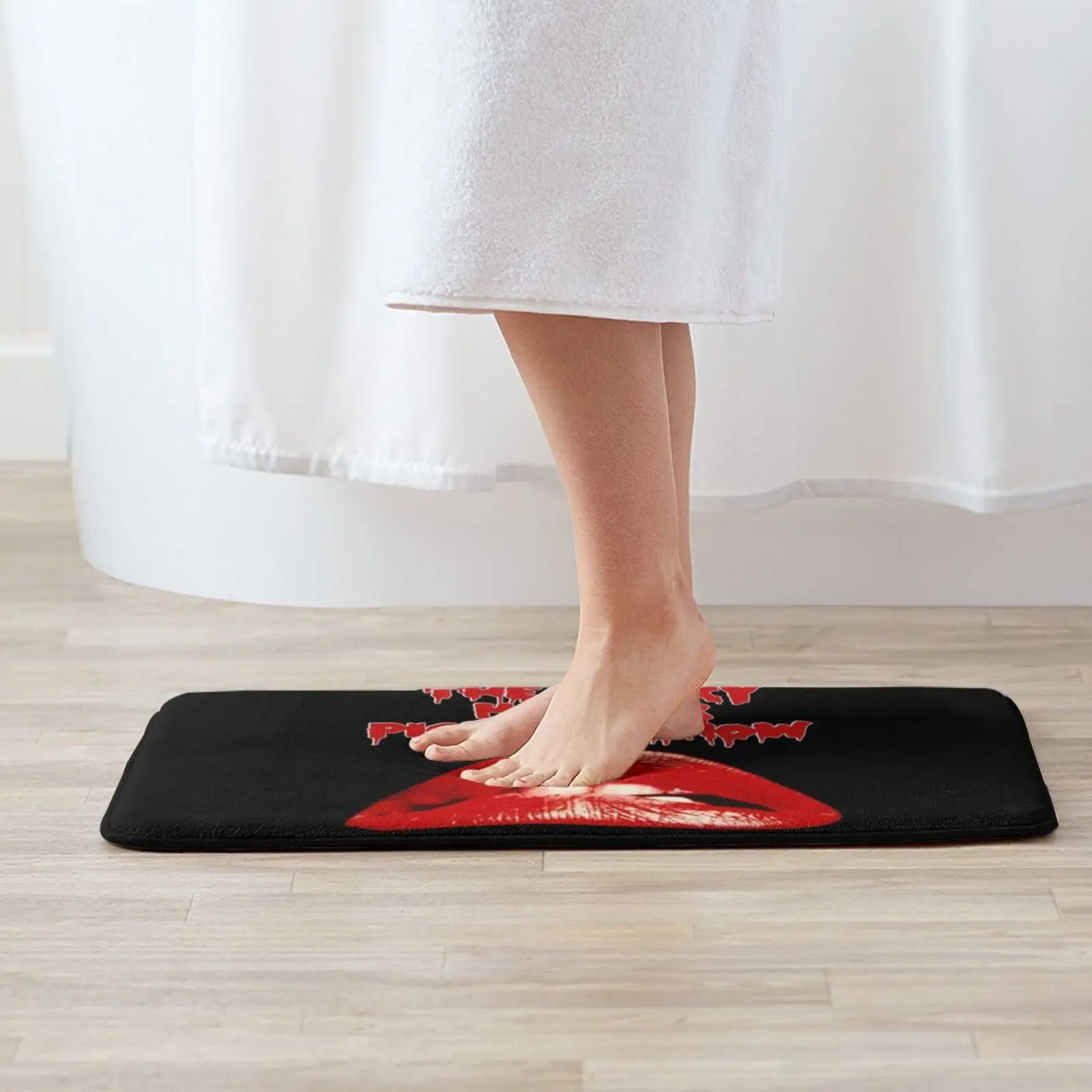 The Horror Picture Show Entrance Door Mat Bath Mat Rug Horror Picture Show Time Warp Anti-Slip Bedroom Kitchen Foot Mat Floor