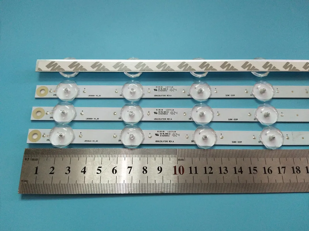 New 60 p/batch 10LED 476 millimetres strip guiding background light to 50-inch TV 50PFL5703/F7 LB50084 V0 UDULEDLXT010