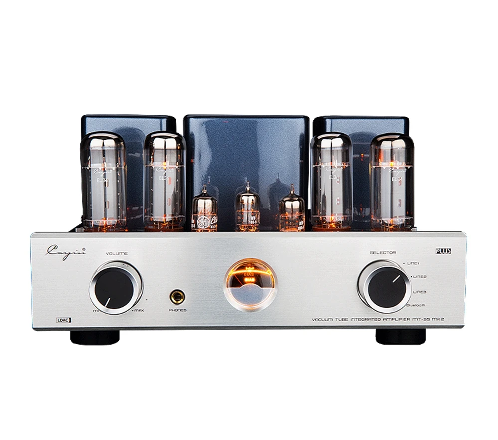 Cayin MT-35 MK2 PLUS Bluetooth 5.0 Vacuum Tube Integrated Power Amplifier EL34*4 Push-pull Headphone Vacuum Amplifier TR UL