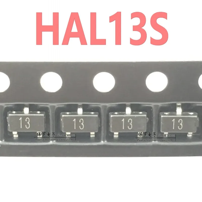 10pcs 100% orginal new HAL13S Silk screen 13 All-pole Hall switch Low power consumption and high sensitivity sensor real stock