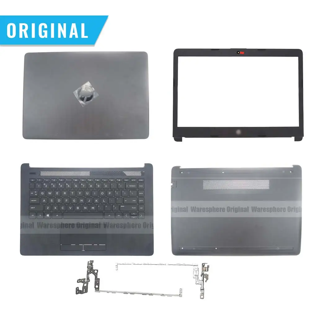 

New For HP 14-CM 14-CK 14-DG 240 245 246 G7 LCD Back Cover / Bezel / Palmrest US Keyboard / Bottom Base 23239-001 Laptop Shell