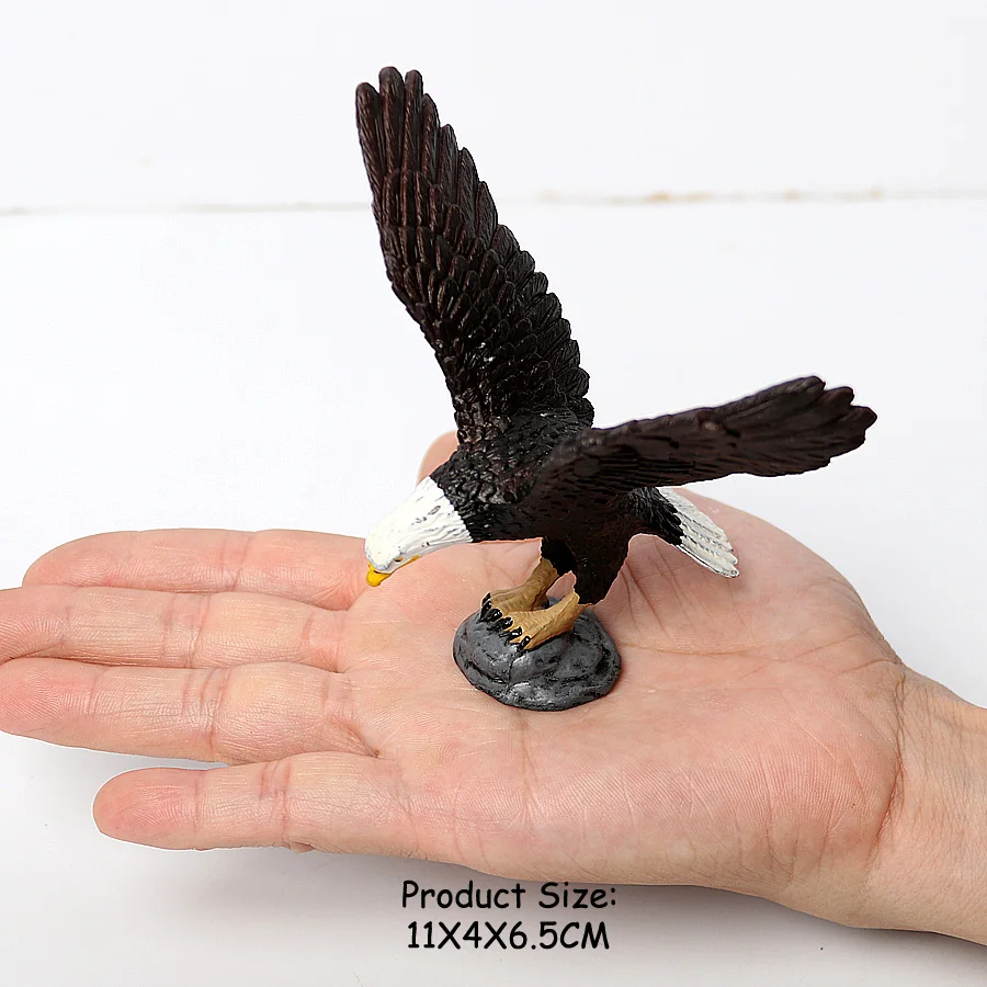 Wilde Vogels Dieren Kalkoen Ara Uil Eagles Struisvogel Pelikaan Beeldjes Speelgoed Dier Action Figure Leren Onderwijs Vogels Geschenken