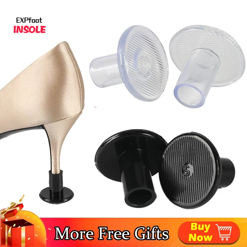 100 Pairs / Lot EXPfoot Heel Protectors High Heeler Antislip Silicone Stiletto Dancing Covers For Bridal Wedding Party Favor