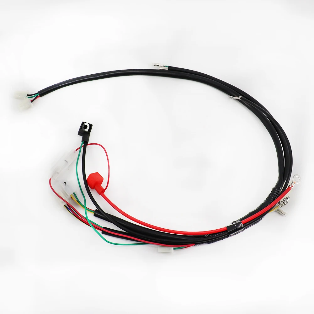 

Motorcycle Electric start Socket Cord Assy Circuit Cable Complete for 110cc Electric Full Vehicle GO Kart ATV Harness Line