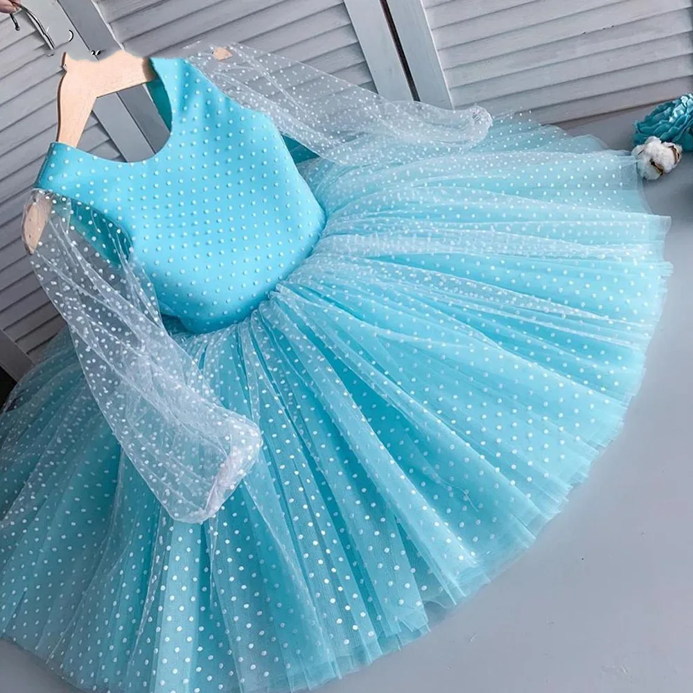 Vestido rendado com costura, vestido infantil feminino com renda vestidos elegantes para festa de aniversário de meninas e graduação