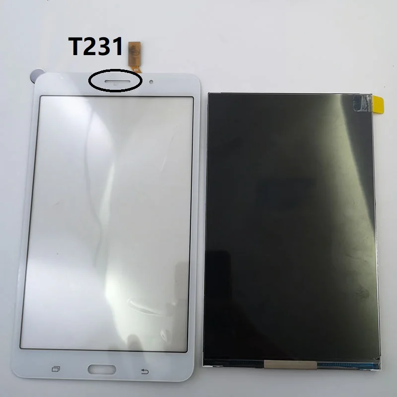 

New 7 INCH LCD for Samsung Galaxy Tab 4 7.0 T231 SM-T231 display lcd with touch screen digitizer assembly