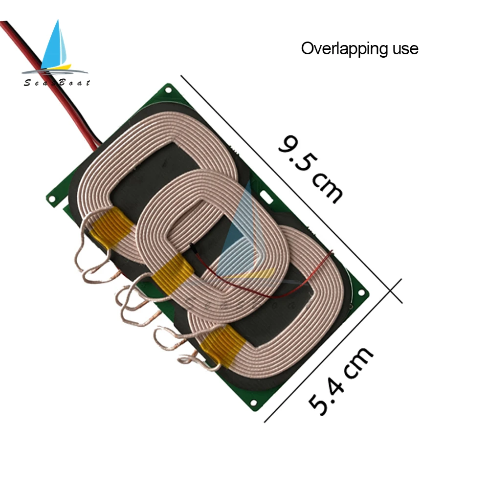 20W/18W/15W/10W/7.5W/5W 12V 5V typ-C dla Qi bezprzewodowa szybka ładowarka nadajnik ładujący moduł obwodu odbiornika cewki