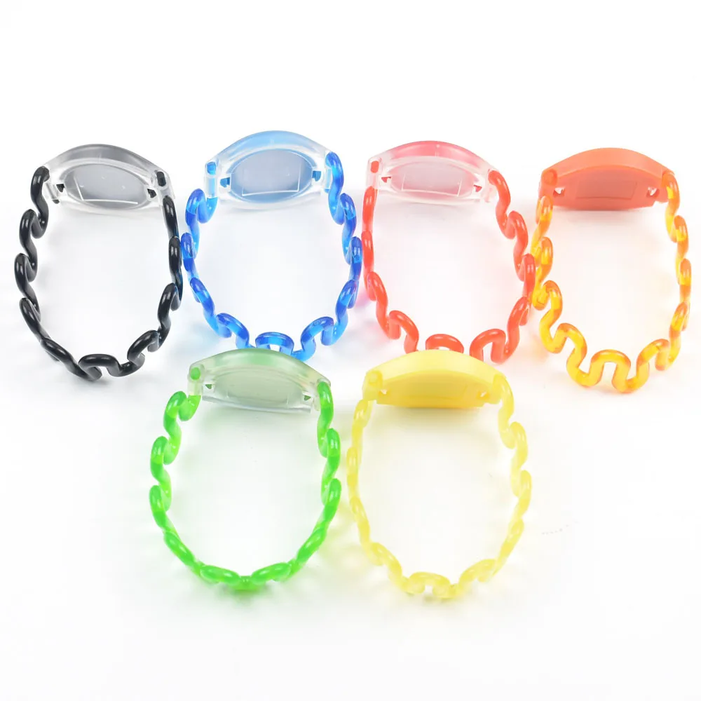 

10pcs/Lot 13.56Mhz RFID Wristband Silicone Electronic Bracelets Wristband NFC Smart 1K S50