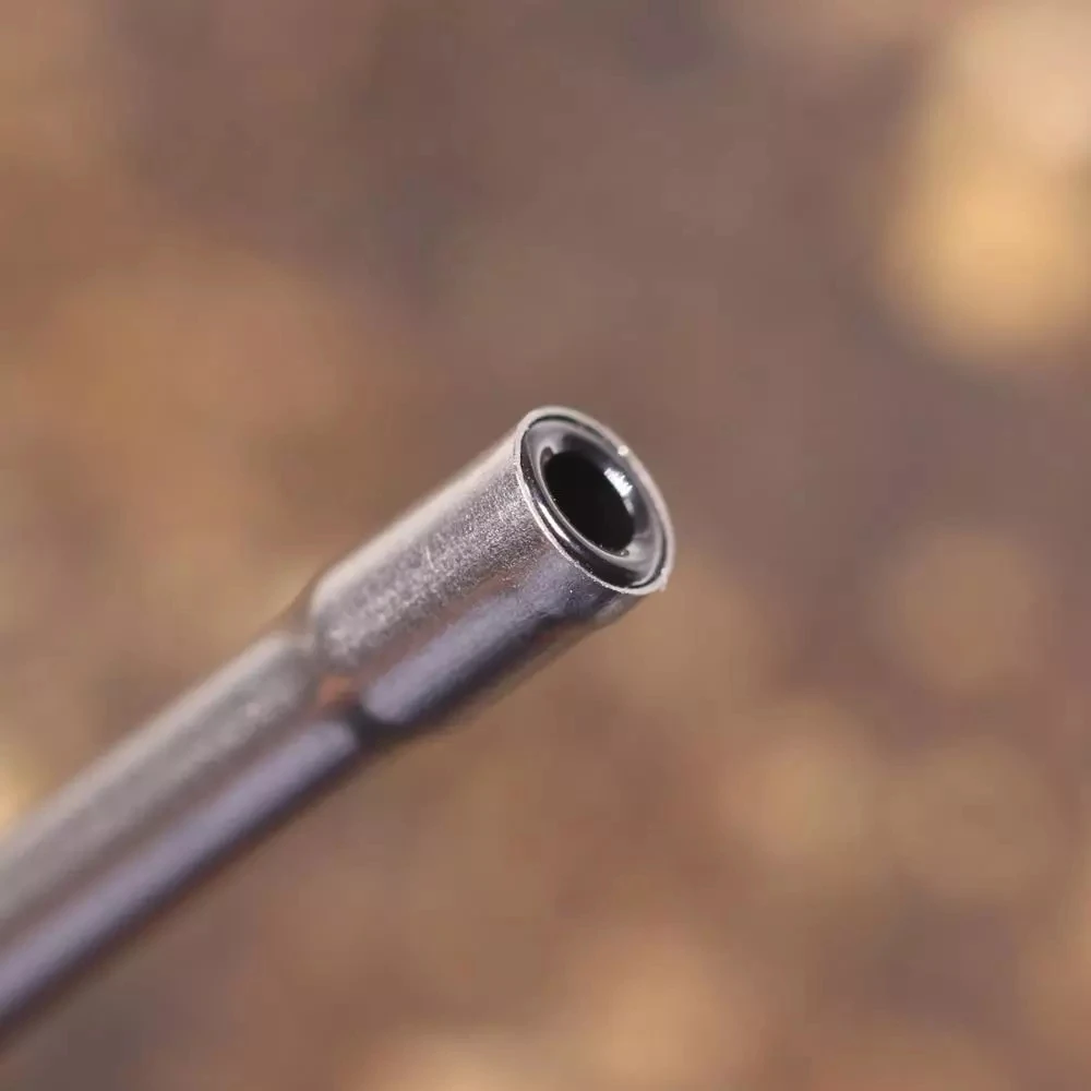 1/7-teiliger Fliegenbinde-Spulenhalter aus Stahllegierung und Bi-Keramik – Standard- und kleine Fadenspulen für die Herstellung von Trocken- und Nassfliegenködern – Detail 5