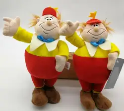 New Official Tweedle Dee, Dum Twins Plush Doll from Alice in Wonderland Japan