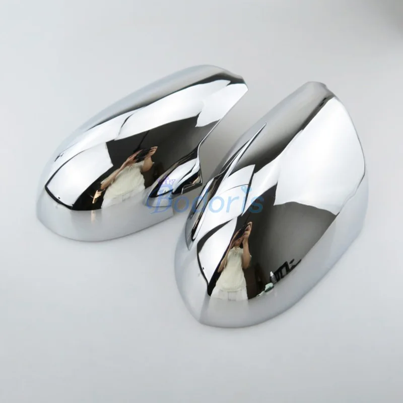 For Kia Sportage 2010 2011 2012 2013 2014 2015  Side Wing Door Mirror Cover Rear View Overlay Chrome Car Styling Accessories