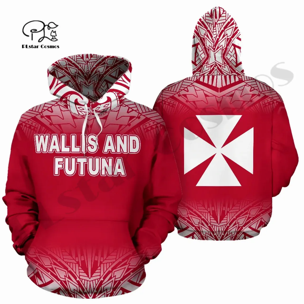 PLstar Cosmos 3Dprint Newest Wallis and Futuna Tattoo Harajuku Funny Streetwear Causal Unique Unisex Hoodies/Sweatshirt/Zip Q-12