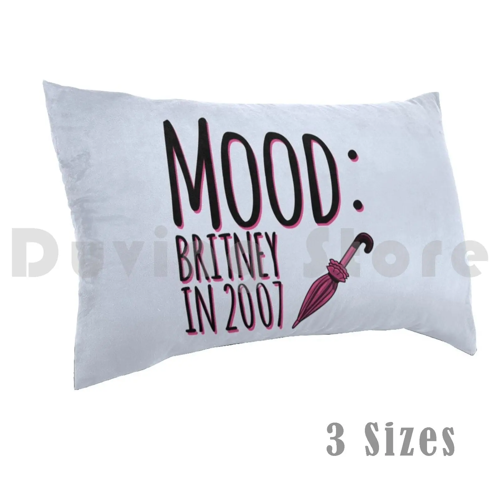 Mood ( Britney ) Pillow Case Printed 50x75 Britney Spears Umbrella Breakdown Pop Icon Pop Idol