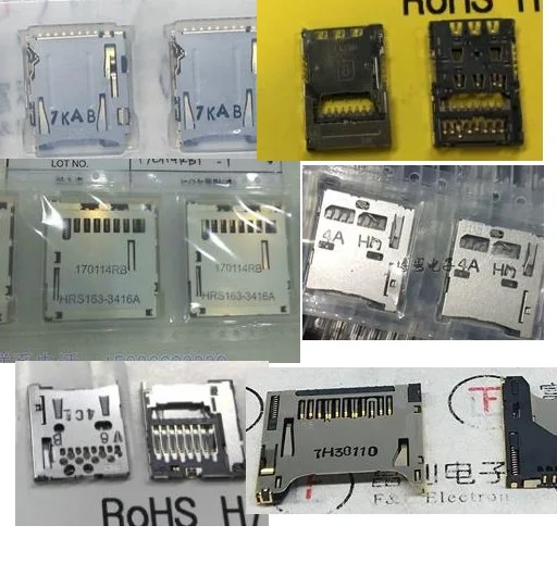 TF SIM SD card connector KP13B-SF-PEJ  3709-001519 DM3AT-SF-PEJM5  DM3NS-SF-PEJ  KP15B-6S-SF  DM3NK-SF-PEJ DM2B-DSFW-PEJ-D1S