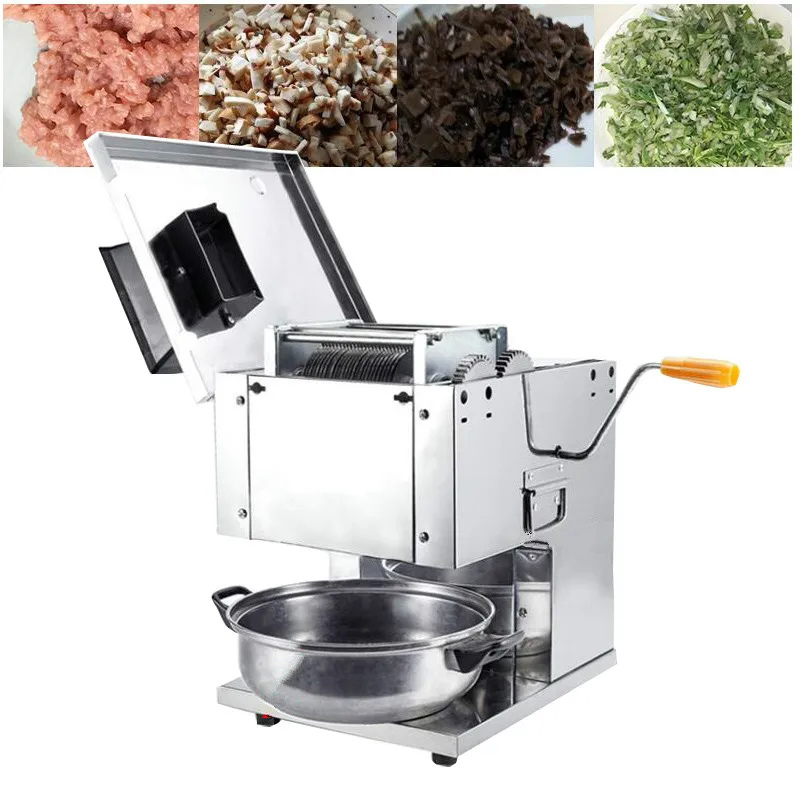 

New 2.0-21mm automatic electric meat cutter Multifunctional vegetable cutter Fast dicing and dicing slicer 850W 170r/min