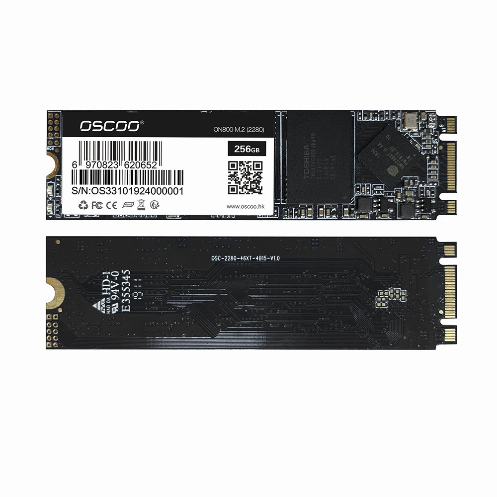 Oscoo Ssd Ngff M.2 2280 Ssd 1Tb 128Gb 256Gb 512Gb Tlc Voor Ultrabook Laptop Notebook