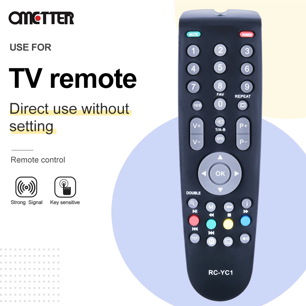 Novo adequado para grundig tv controle remoto RC-YC1