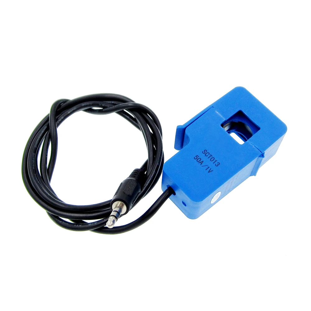 1pcs SCT013 50A/1V SCT-013-50A 100A/50mA SCT-013-100A Non-invasive AC current sensor Split Core Current Transformer