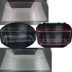 Transparent Acrylic Separator Clapboard Ramen Box Partition 1 set for Tamiya Mini 4WD Racing Car 324store