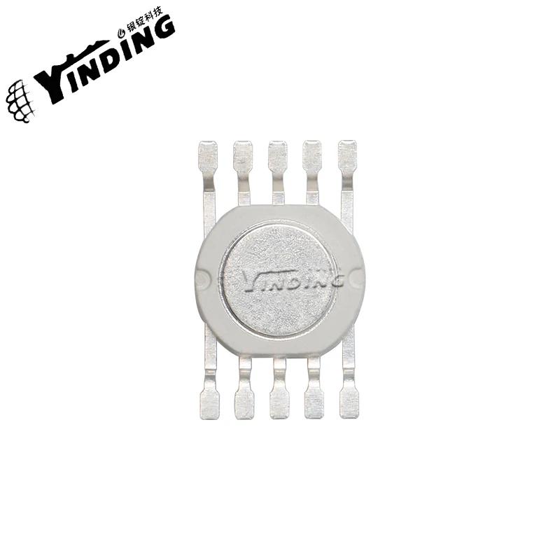 10PCS YINDING 5 core 10 feet 2 wayHigh-power LED light-emitting diode 620-650NM red light car light stage lighting source