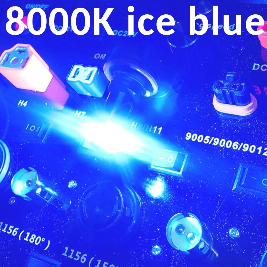 ASLENT 2PCS H11 H8 LED Car Fog Light Bulbs H9 HB3 9005 9006 H7 H4 10W 2000Lm 6000K White 3000K Yellow 8000K Blue Auto Fog lamp
