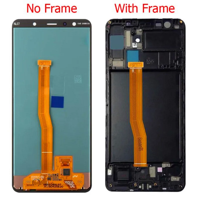 For Samsung Galaxy A 7 2018 LCD SM-A750F A750F A750 Display Touch Screen Digitizer Assembly Replacement For Samsung A750 LCD