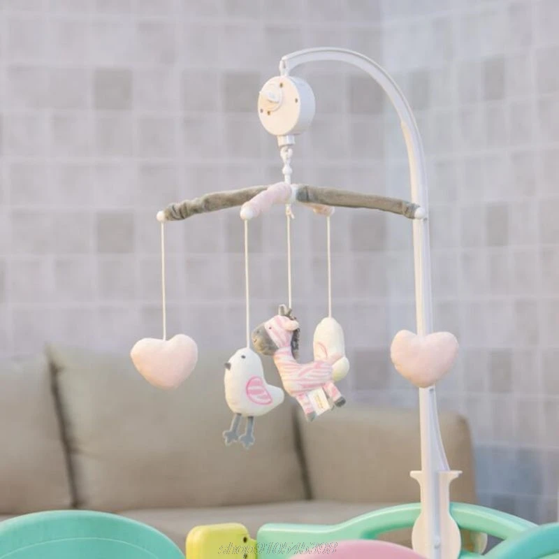 Baby Crib Musical Mobile Rattle Plush Pendant Bed Wind Chimes Toy Kids Room Hanging Decoration 21 Dropshipping